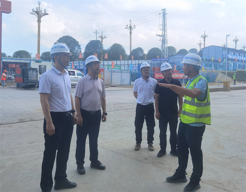 公司專職外(wài)部董事(shì)李興奎、王賓調研公司項目