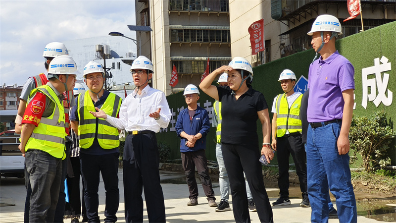 省住建廳質安處、科(kē)标處及省建築業(yè)協會(huì)與公司開(kāi)展“政企聯建”活動