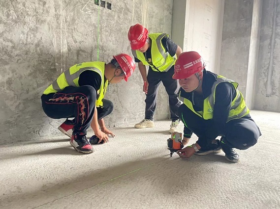 直管九部、直管十二部開(kāi)展“五步放(fàng)線法”技(jì)能(néng)競賽