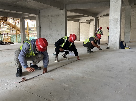 直管十五部開(kāi)展“五步放(fàng)線法”技(jì)能(néng)競賽