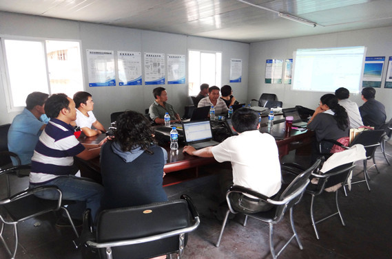 集團公司到(dào)第十項目部檢查綜合項目管理(lǐ)系統應用(yòng)情況