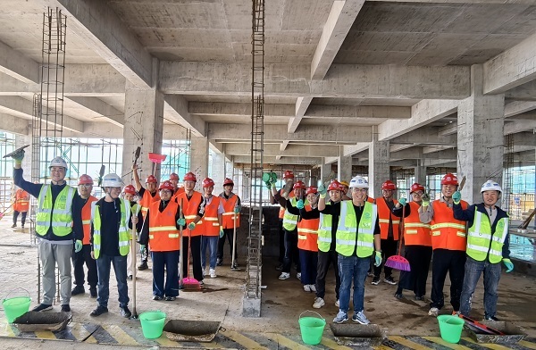 直管十三部開(kāi)展建築工(gōng)程實訓活動