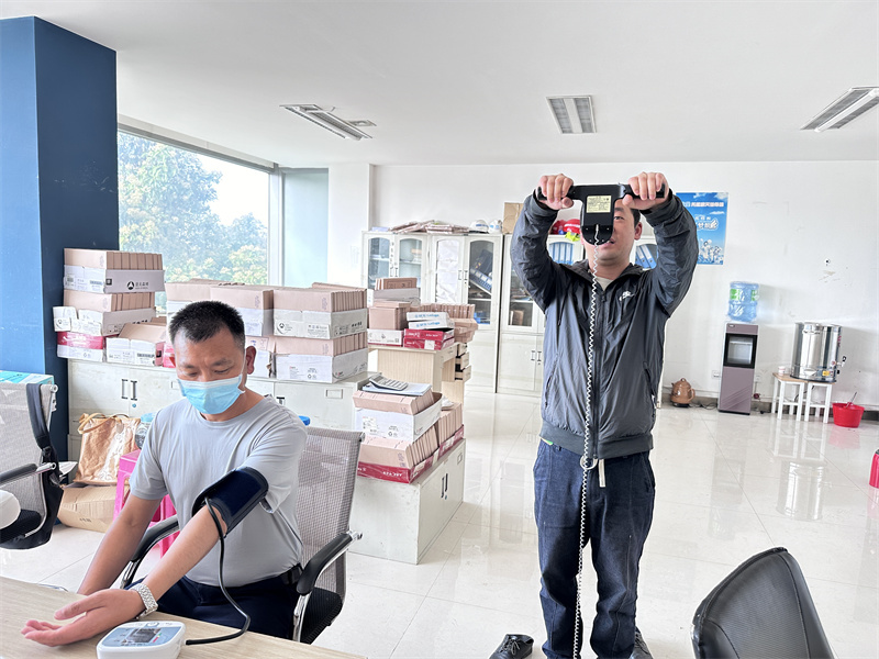 直管三部持續開(kāi)展“微(wēi)體(tǐ)檢”和(hé)健康微(wēi)運動